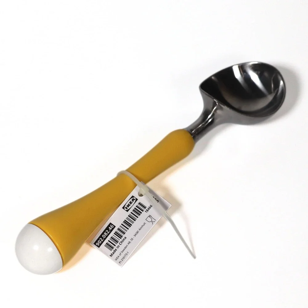 IKEA CHOSIGT Ice Cream Scoops Lot of 4 Multicolor Stainless Steel NWT Pastels